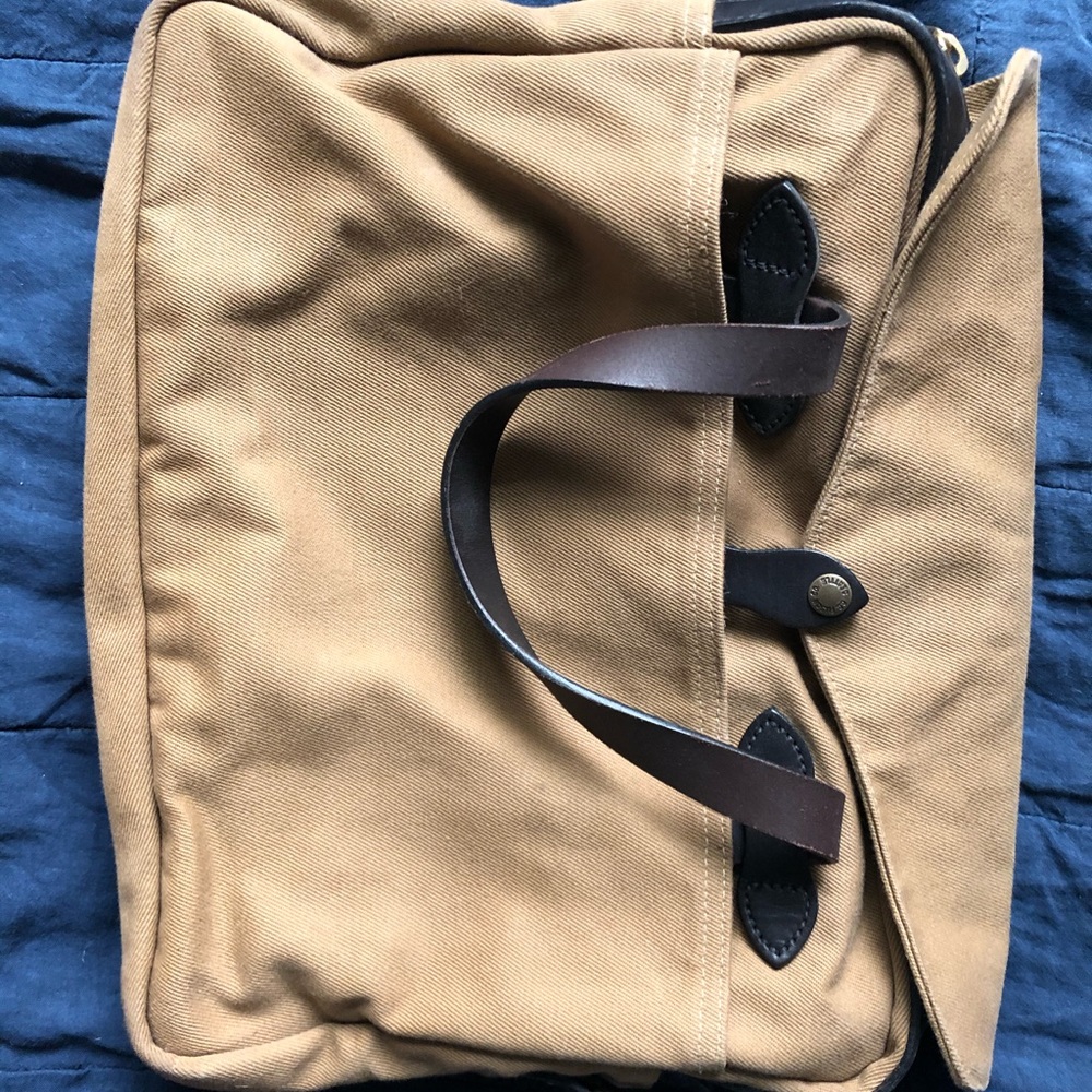 RUGGED TWILL ORIGINAL BRIEFCASE.